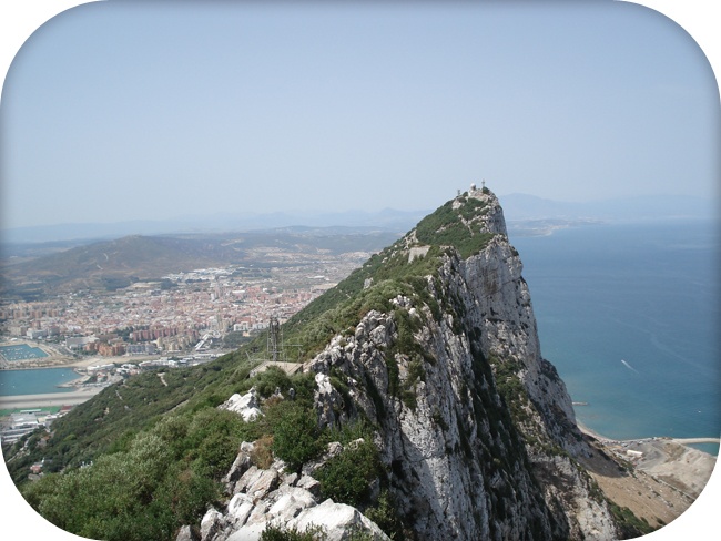 vue du rocher de gibraltar